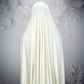 Prayer Scarf Large-pearl white
