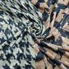 Lawn Printed foil work Scarfs