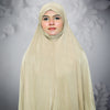 Prayer Scarf Medium-Creamd